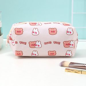 1pc Cartoon Pictures Travel Storage Portable Makeup Bag For Women Girls